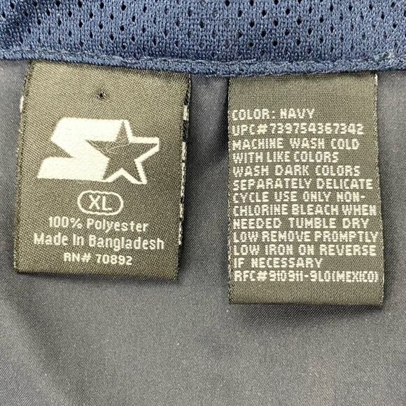 Starter Windbreaker 3M Reflective Stow Away Men's Full Zip Jacket   -  Size: XL - Picture 10 of 15